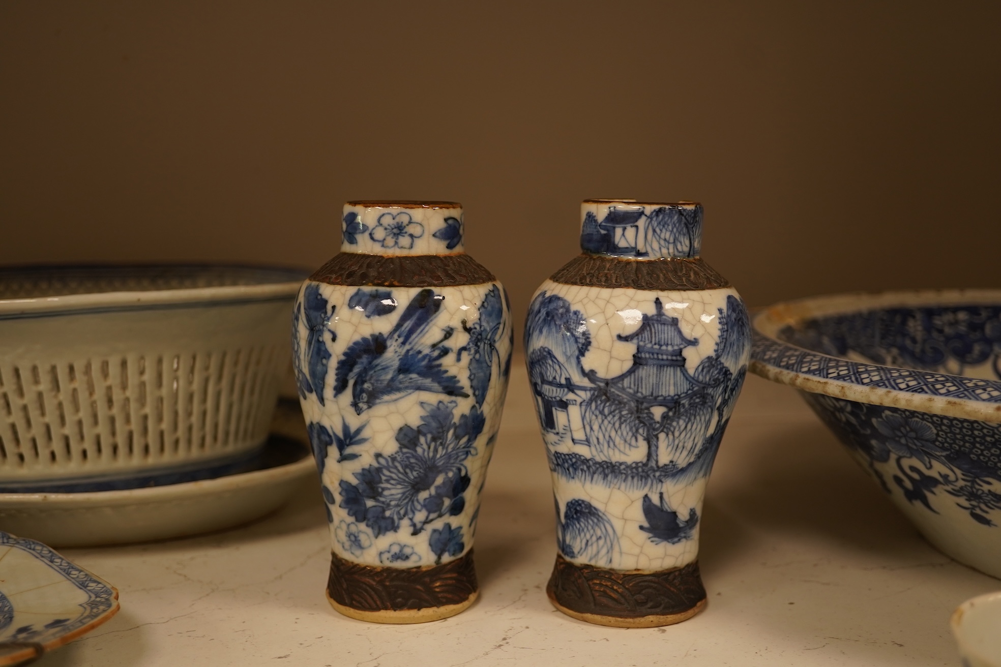A large collection of 18th century and later Chinese export porcelain